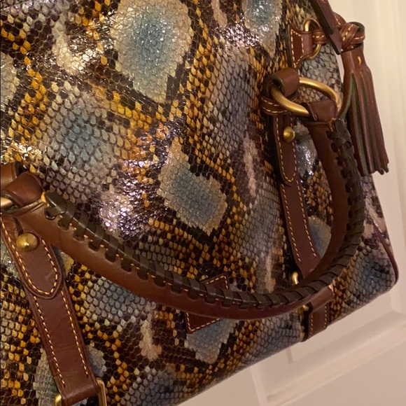 Dooney & Bourke Snakeskin Purse - Picture 15 of 16